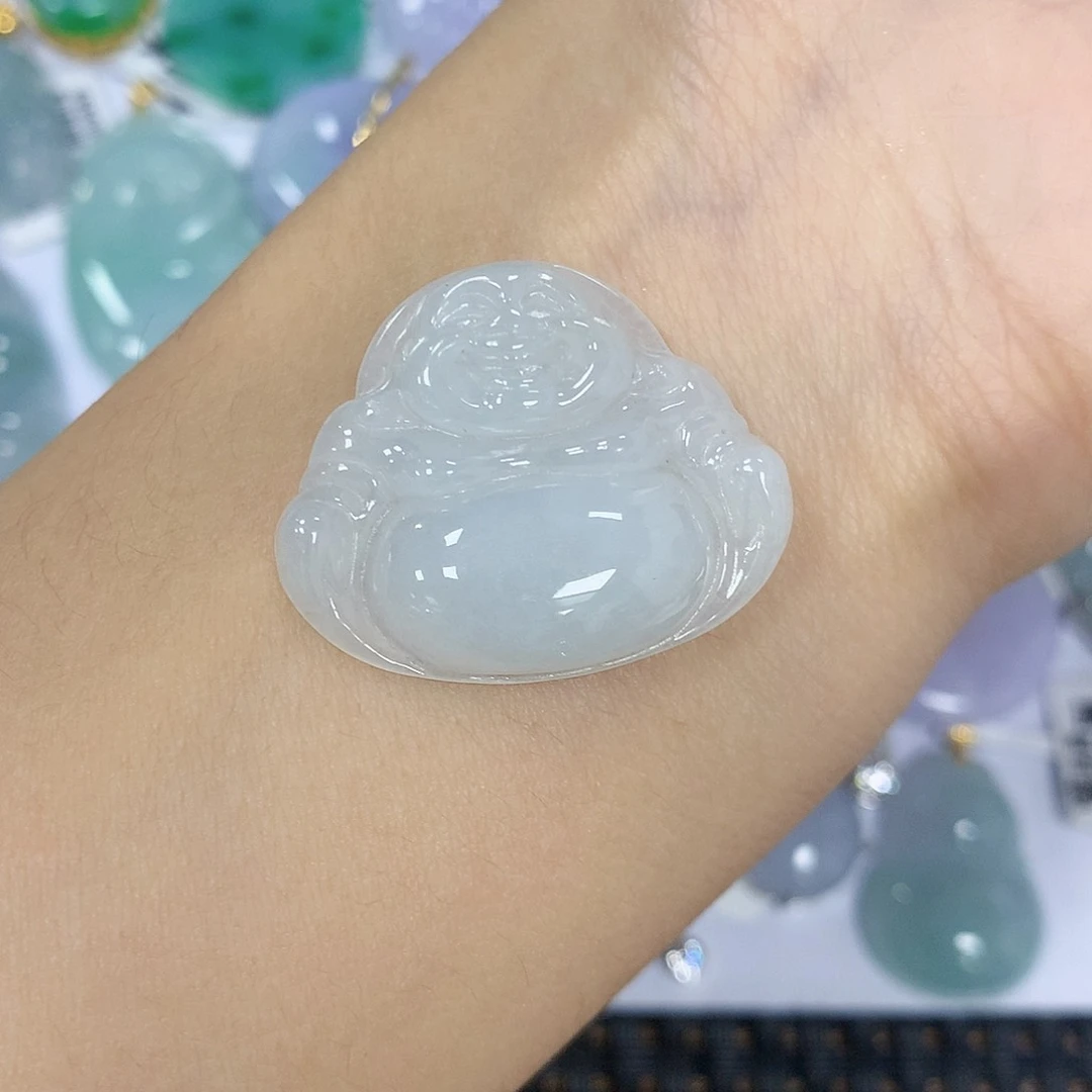 颈饰未镶嵌翡翠天然缅甸a货翡翠百元以上九米证书费自理