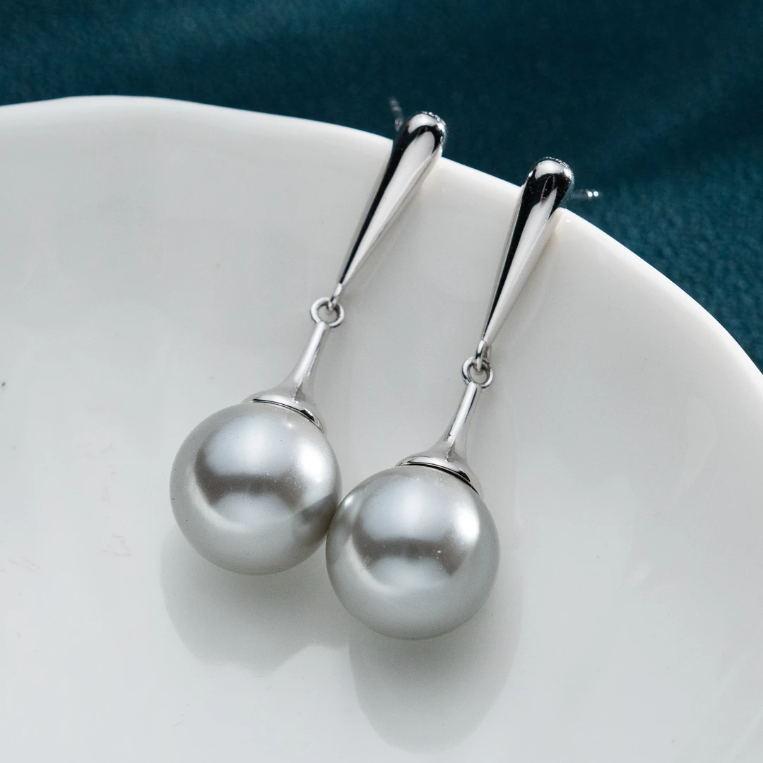 合金耳饰 【奢小姐珠宝】“南玲珑”耳钉--WH232