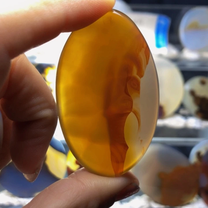 合金玛瑙/玉髓珠宝奇石117