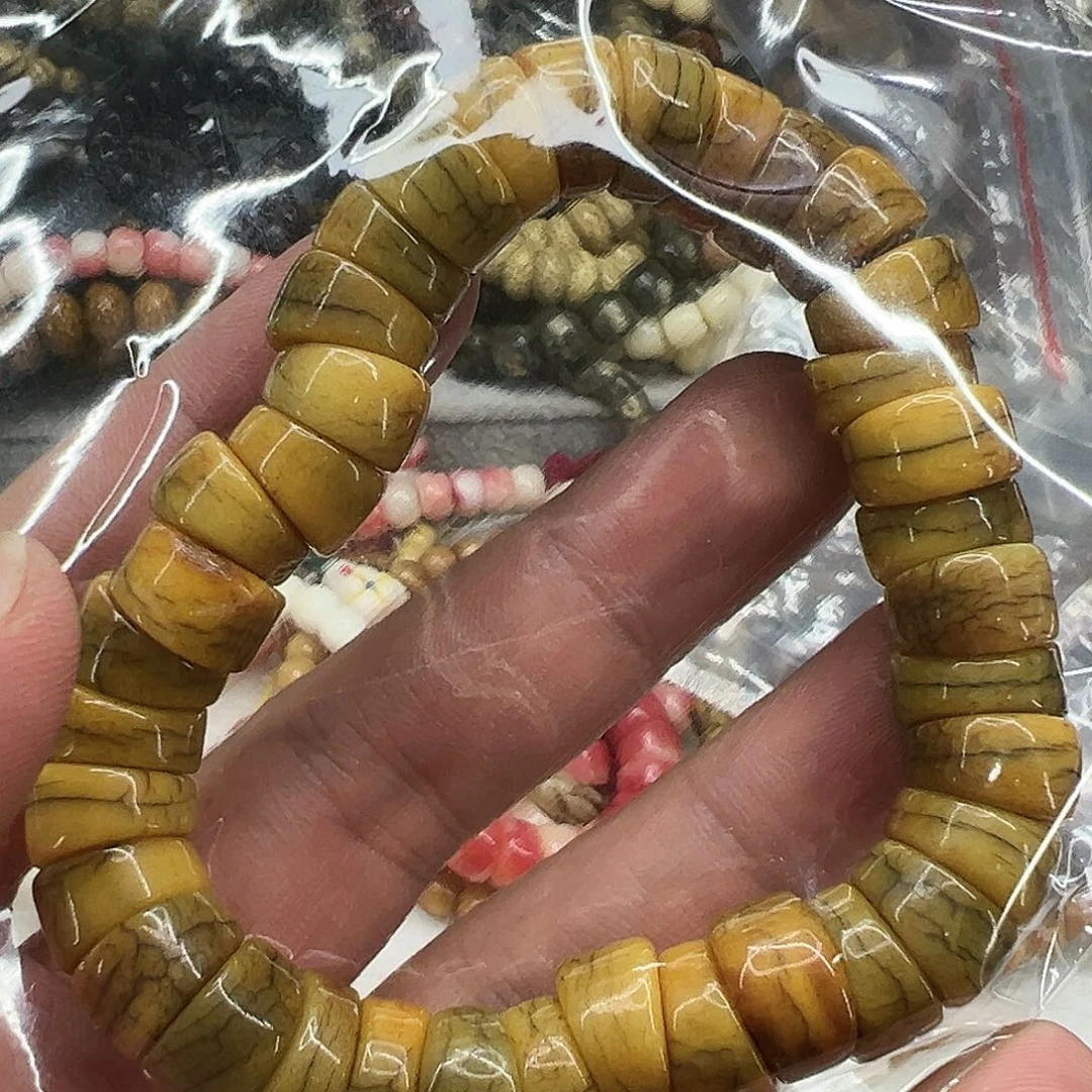 牛骨手串/手链101牛骨单圈大长1.2