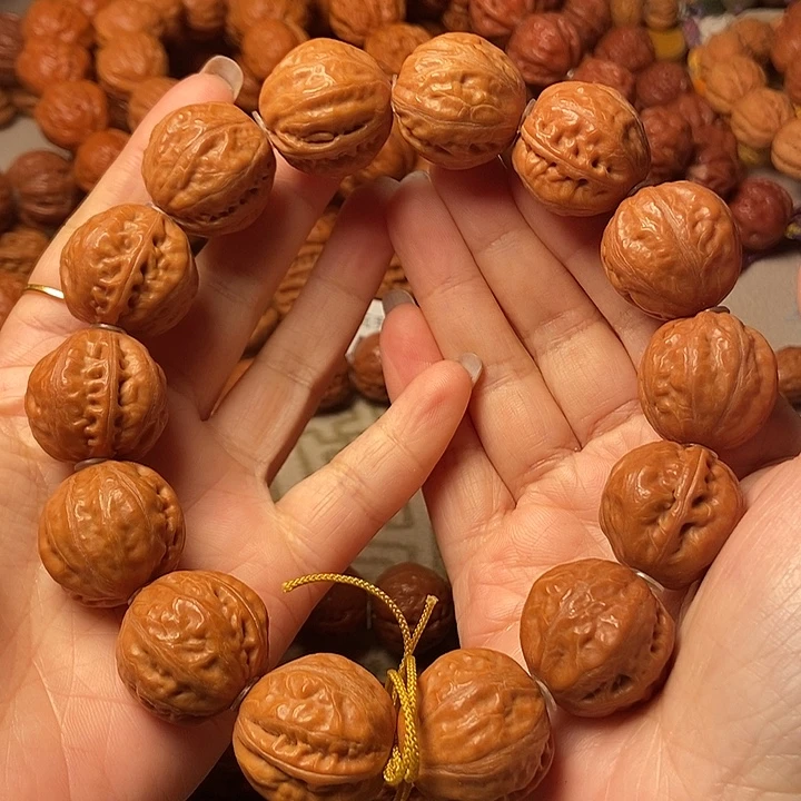 文玩核桃手串足球