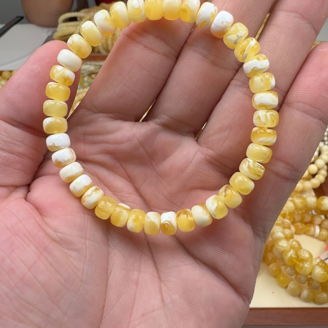 手链琥珀未镶嵌7mm