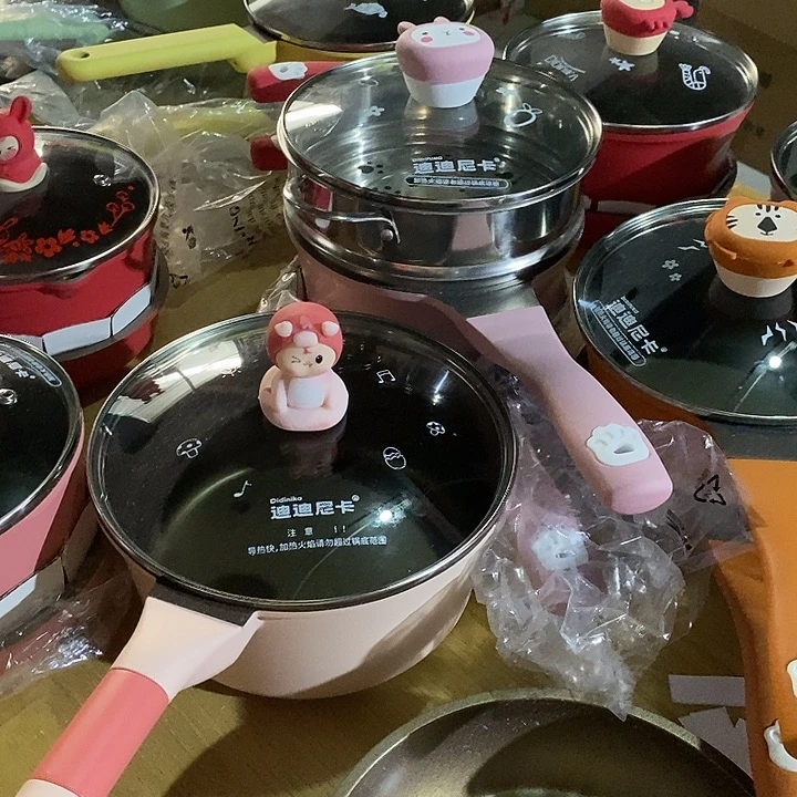 荔***呢绿龙单个奶锅不带盖子铲子
