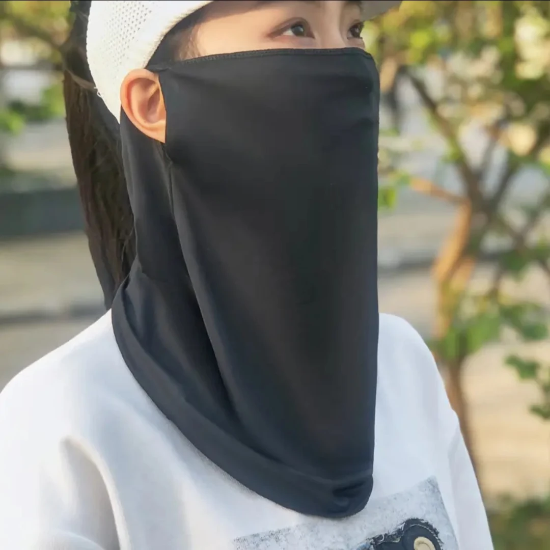 男女同款冰丝防晒面罩