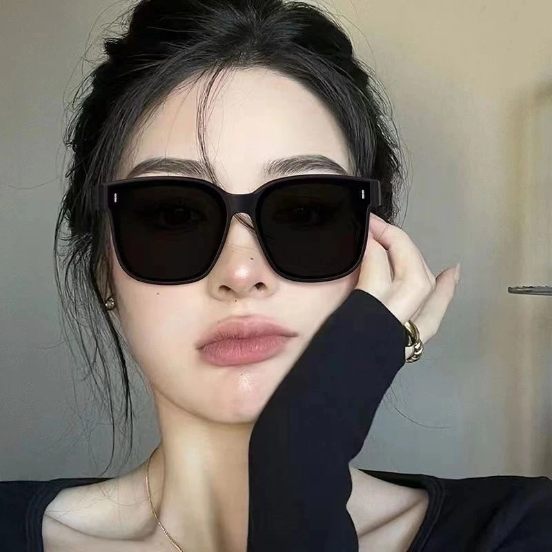 墨镜高颜值经典时尚气质网红遮阳太阳镜复古大框百搭个性街拍眼镜