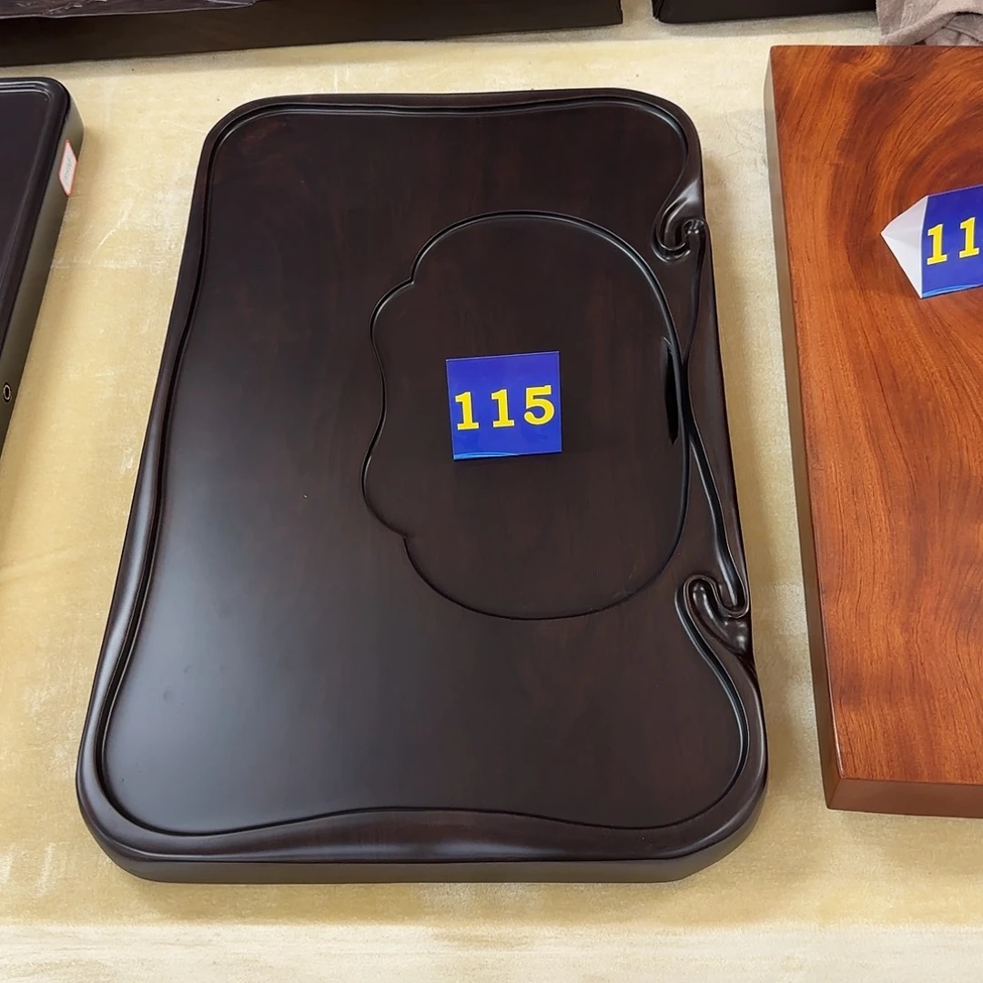 惜***缘黑檀木实木茶盘69/43