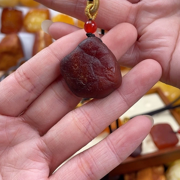 蜜蜡项链未镶嵌5.2克