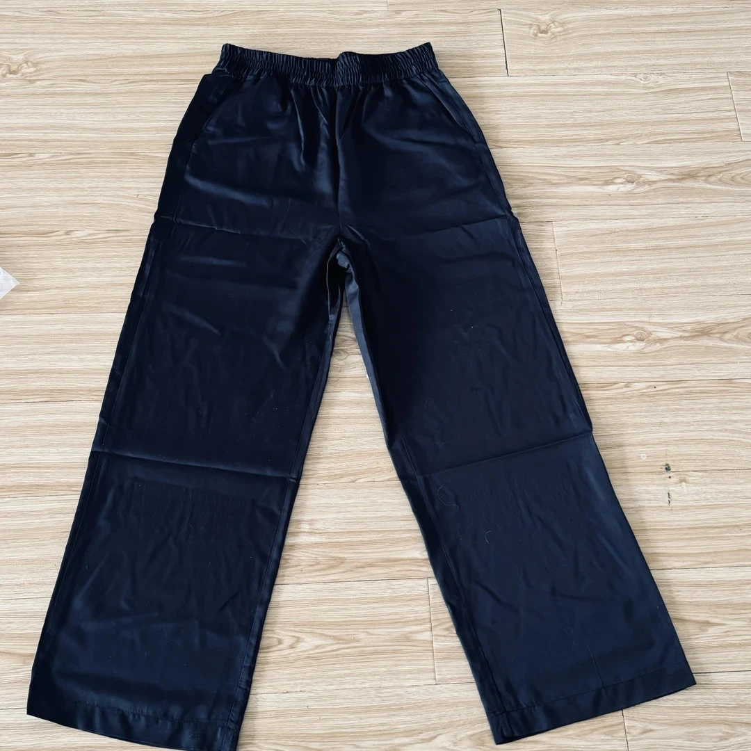 《云云家》高品质春秋百搭竹纤维直筒裤休闲裤