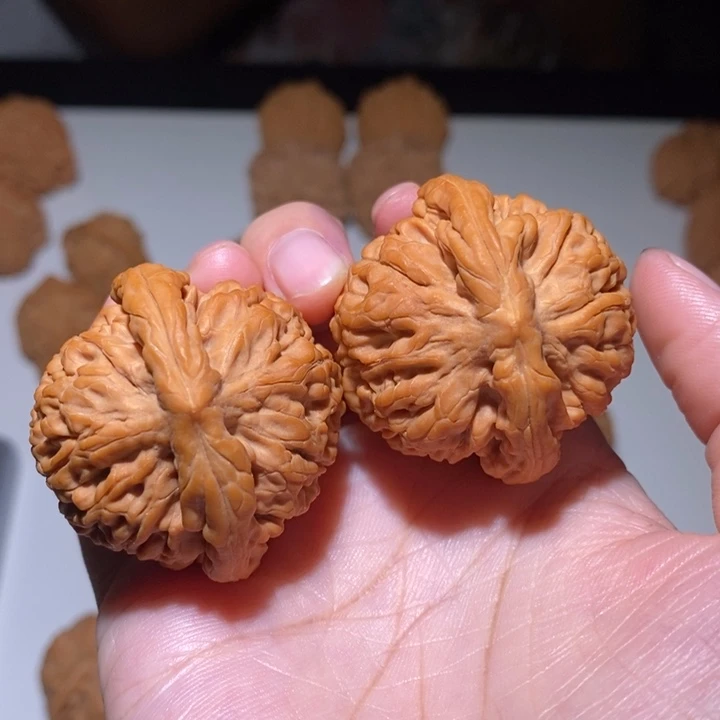 要***乐文玩核桃吊坠39莲花