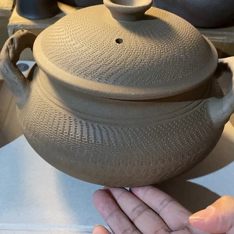 陶外贸单1个陶2500毫升富硒 微微瑕