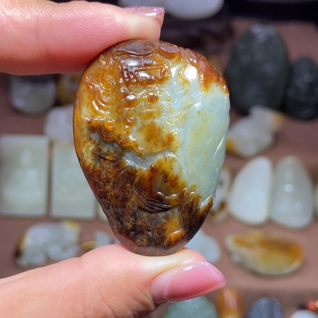 和田玉（子料）未镶嵌挂件