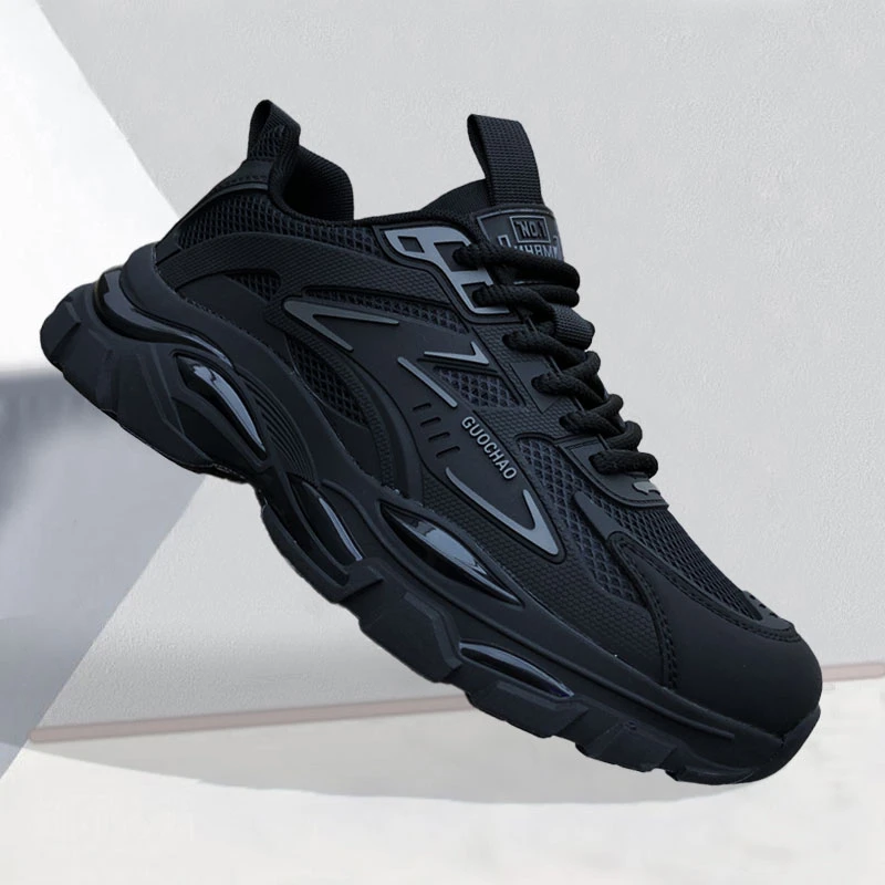 老爹鞋男夏季网面厚底男士运动鞋百搭透气休闲鞋男鞋时尚跑步鞋男