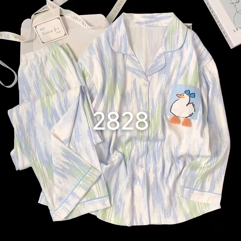 找到指定编码拍~睡衣甜美风