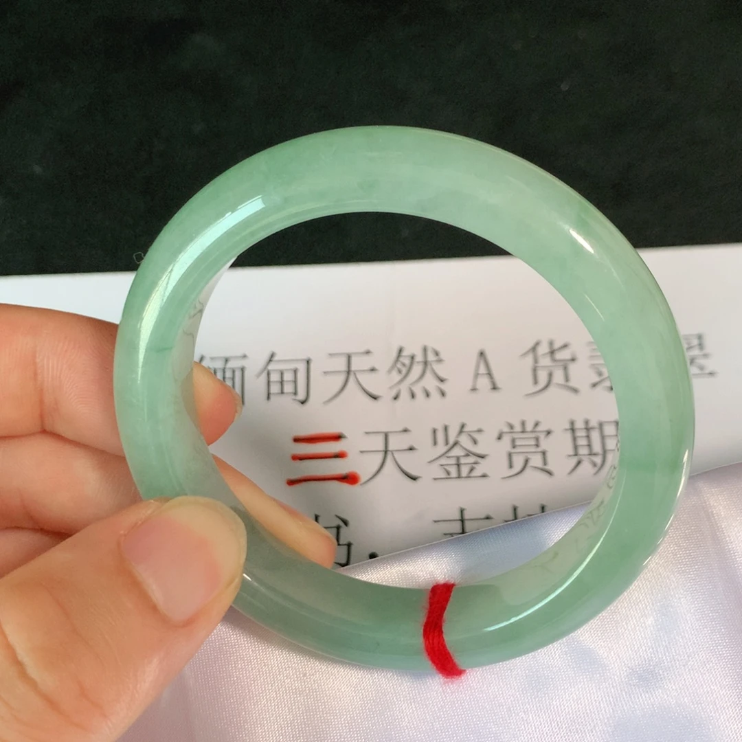 翡翠未镶嵌手镯新货1