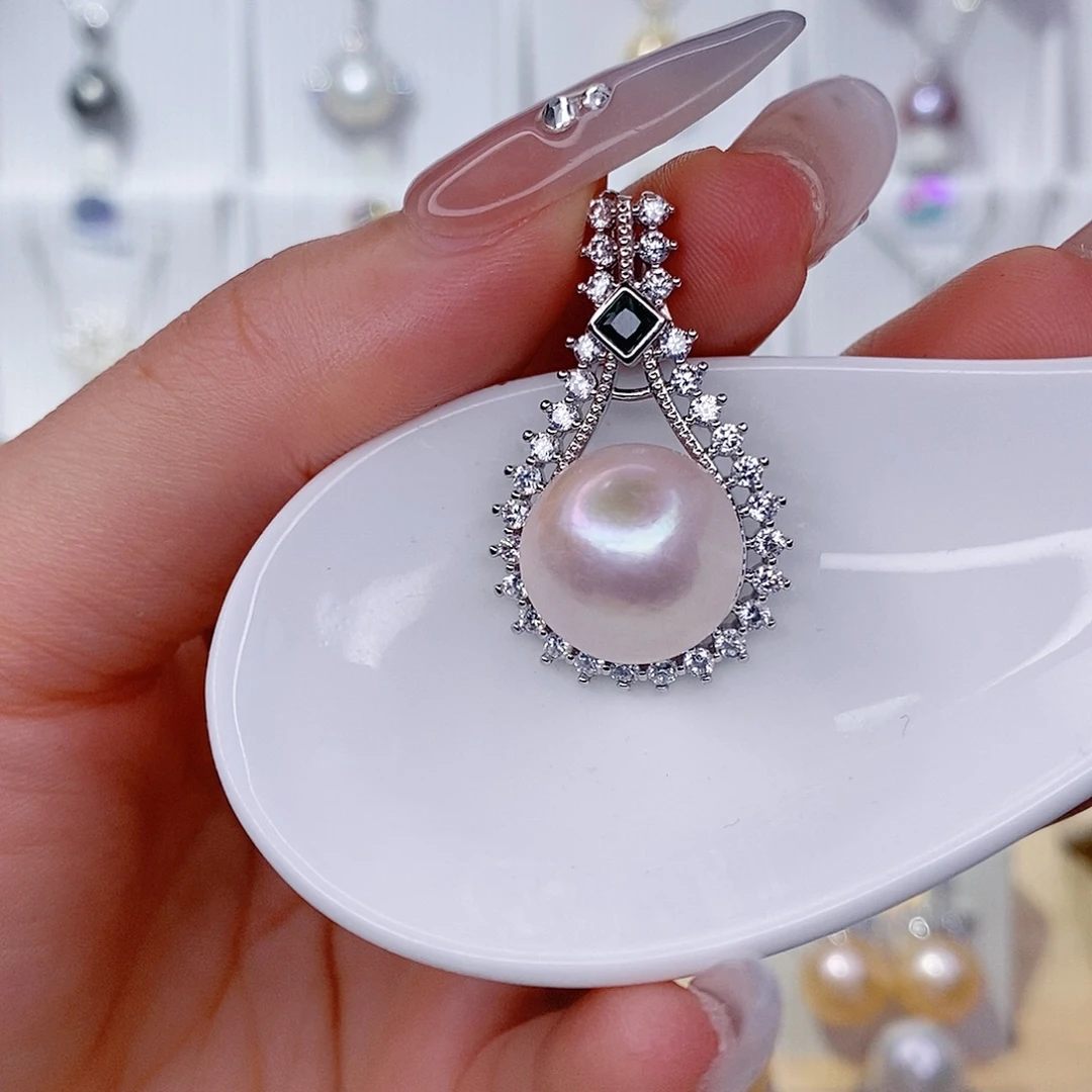 吊坠(赠链)未镶嵌淡水珍珠