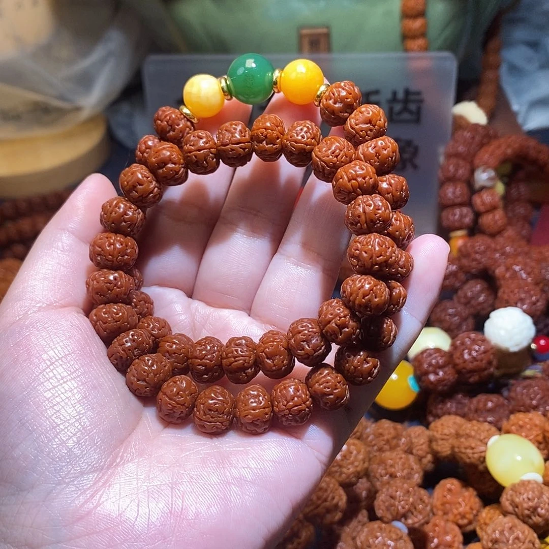 金刚菩提手串10-双圈配饰