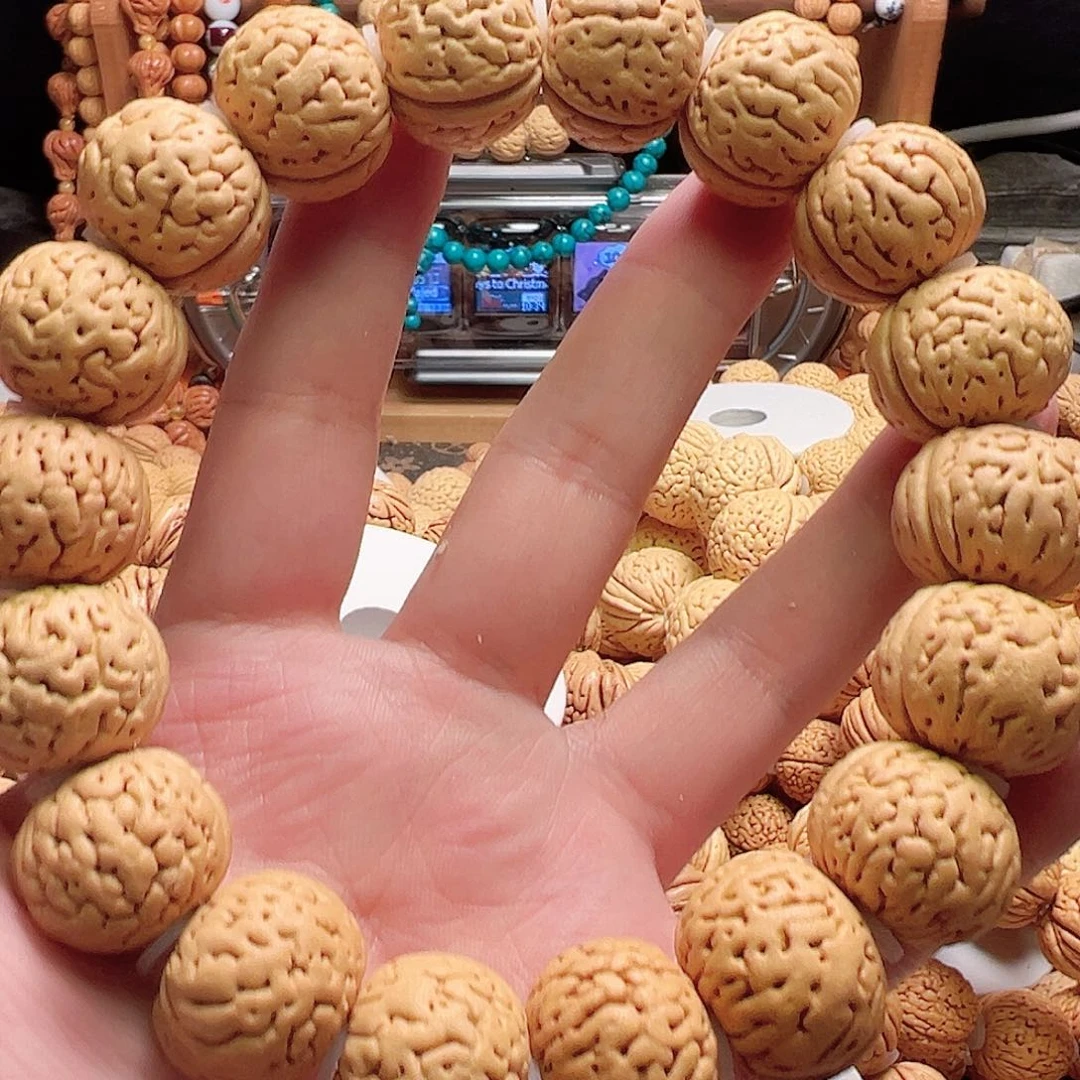 桃核手串国核滚像22尺