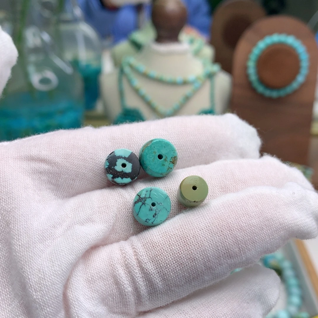 绿松石未镶嵌配饰