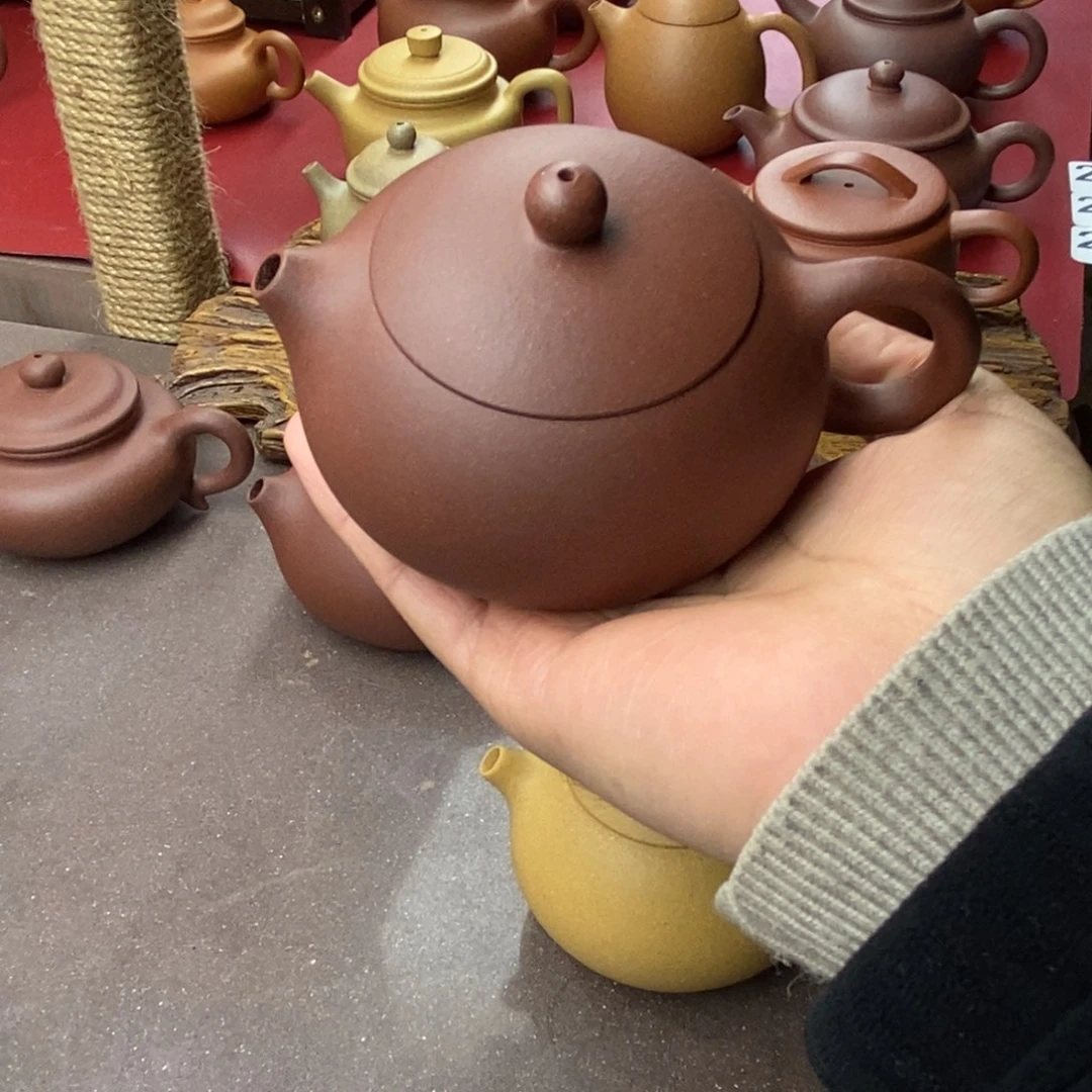 落***痕紫砂茶壶紫砂西施