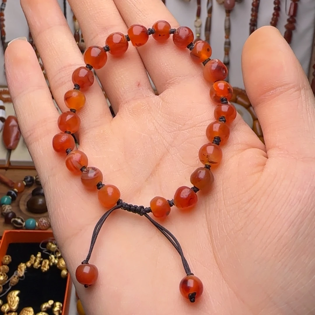 玛瑙/玉髓手链未镶嵌