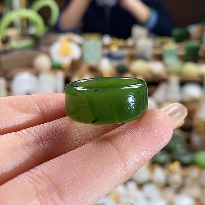 【闪购商品】和田玉戒圈17-18未镶嵌