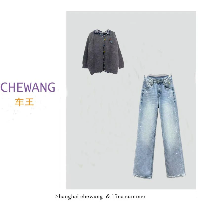 【套装】冬季高档加厚保暖新款套装百搭气质女装9627[SDN]J