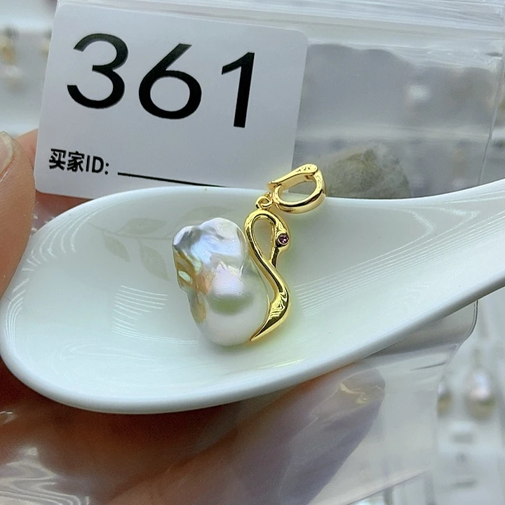 淡水珍珠颈饰银S925镶嵌