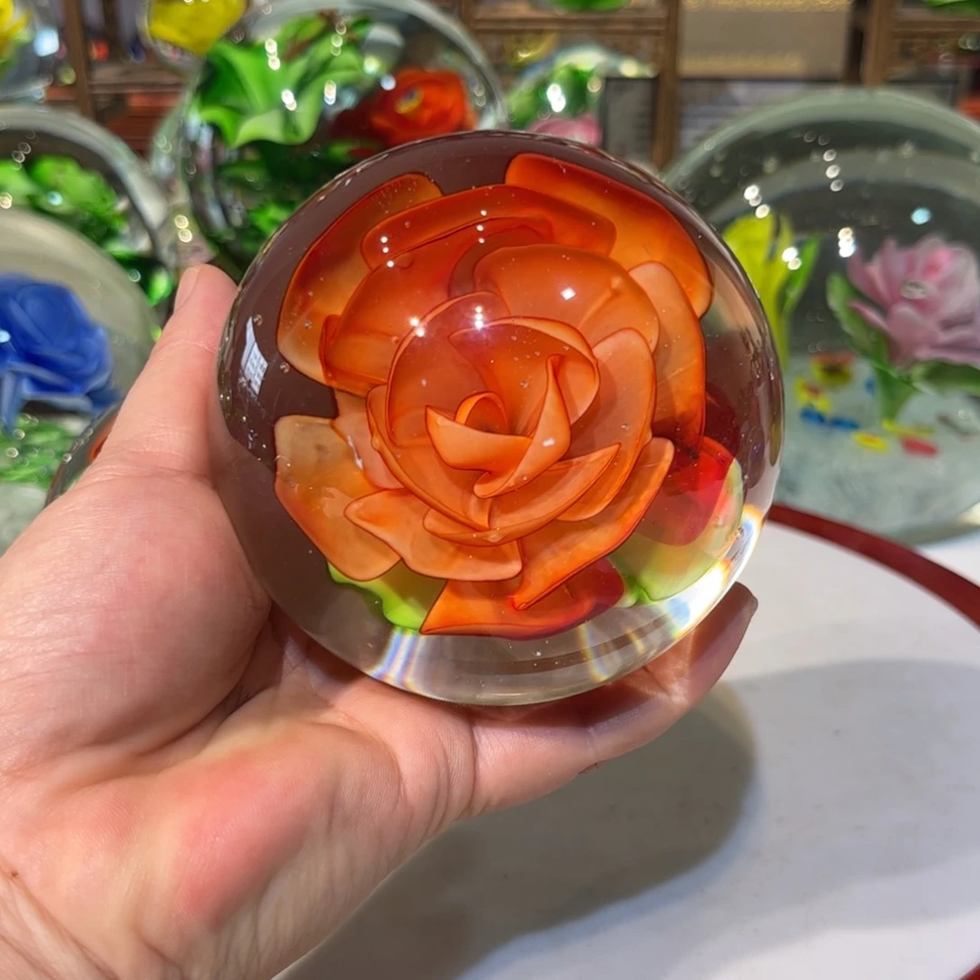 琉璃手工艺品纯手工微瑕