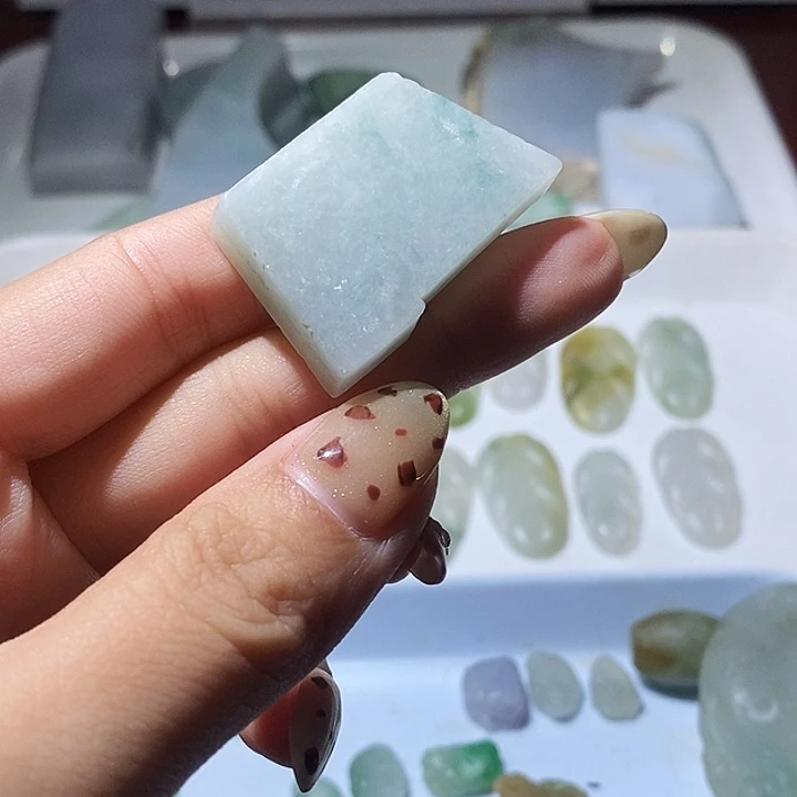 翡翠散珠天然翡翠