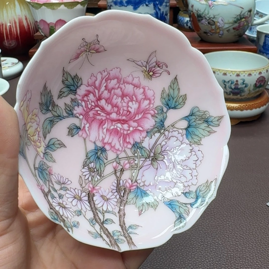 瓷片景德镇仿古手工制作精品展示