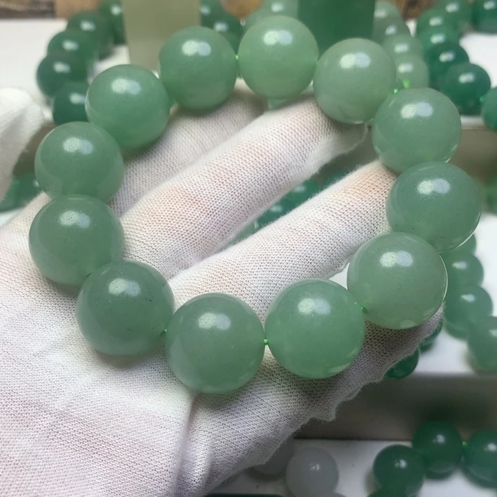 东陵石未镶嵌手链东陵玉珠子