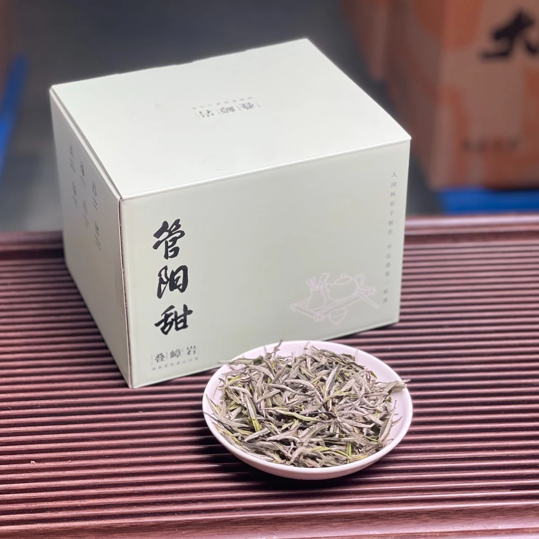 （甜野2024）正宗福鼎管阳高山白茶2024年荒野特级白牡丹花香鲜甜
