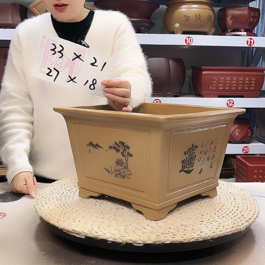 紫砂花盆紫砂花盆