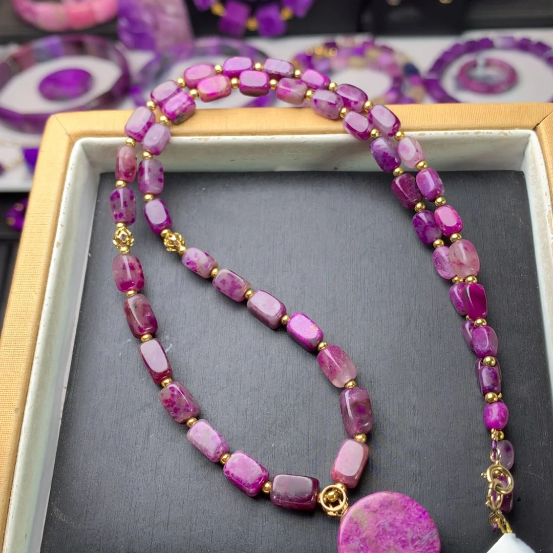 苏纪石（舒俱来）未镶嵌项链