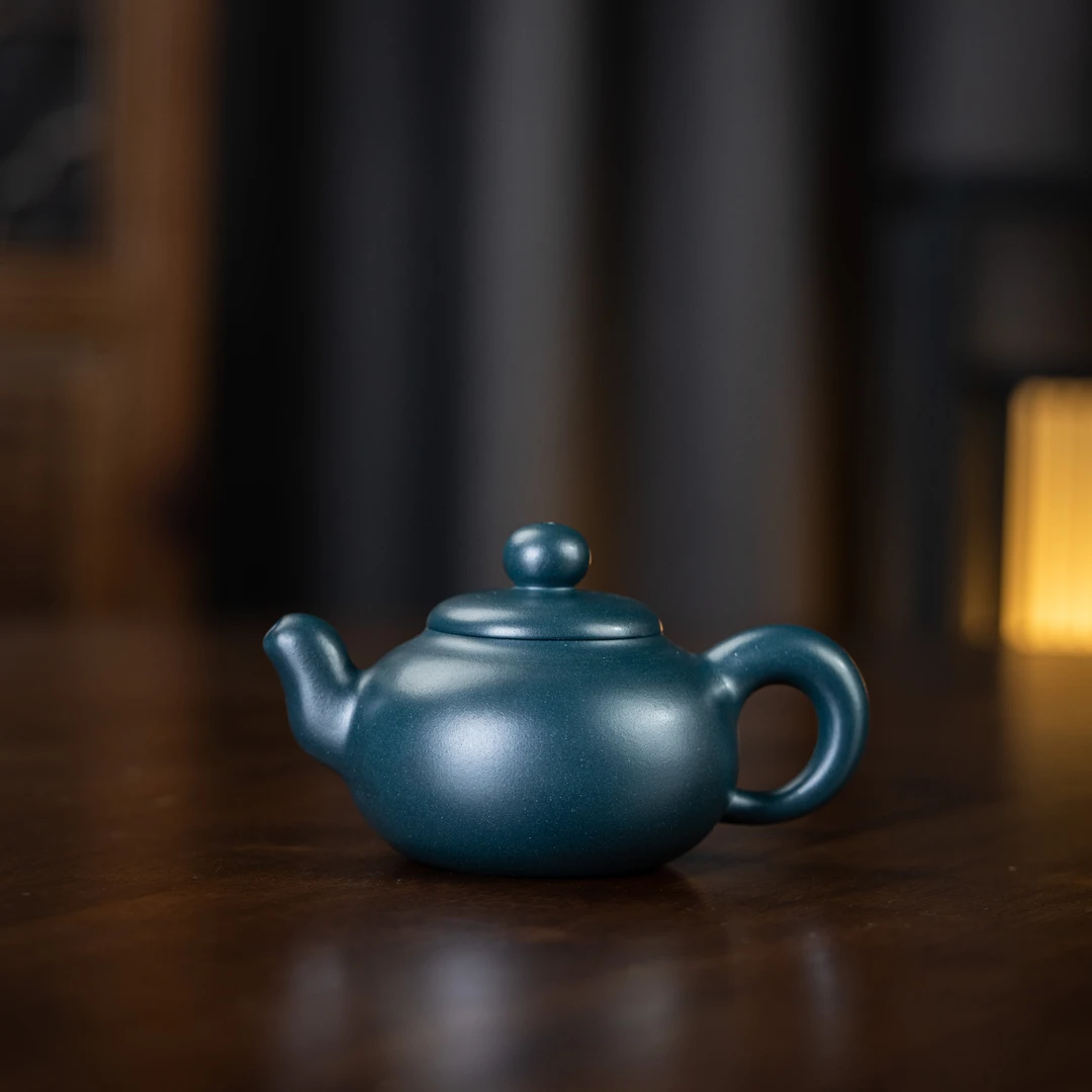 古灯（光）周乾 苏门答腊青185cc家用紫砂壶