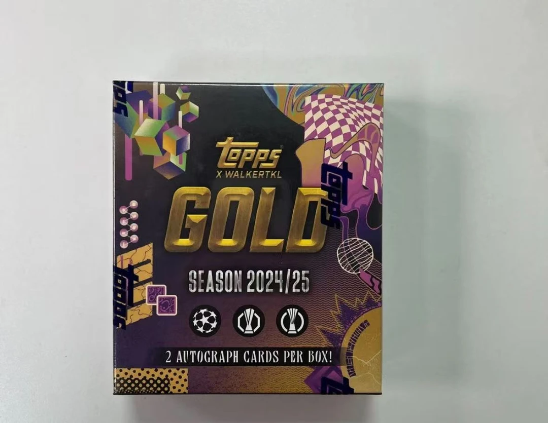 Topps2024-25Topps Gold 欧战足球 球星卡收藏卡 盲盒（代拆）