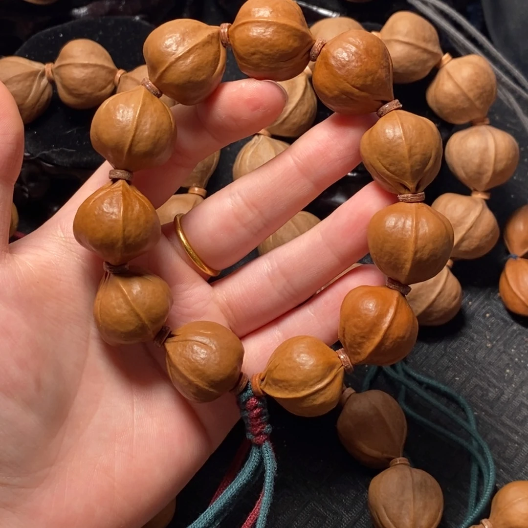 我***静手串/手链橄榄核2123梅林铁三花橄榄核