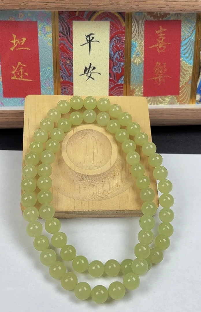 新疆原矿黄口料项链10cm 029