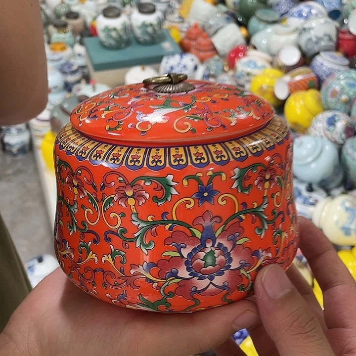 陶瓷罐茶叶罐密封罐