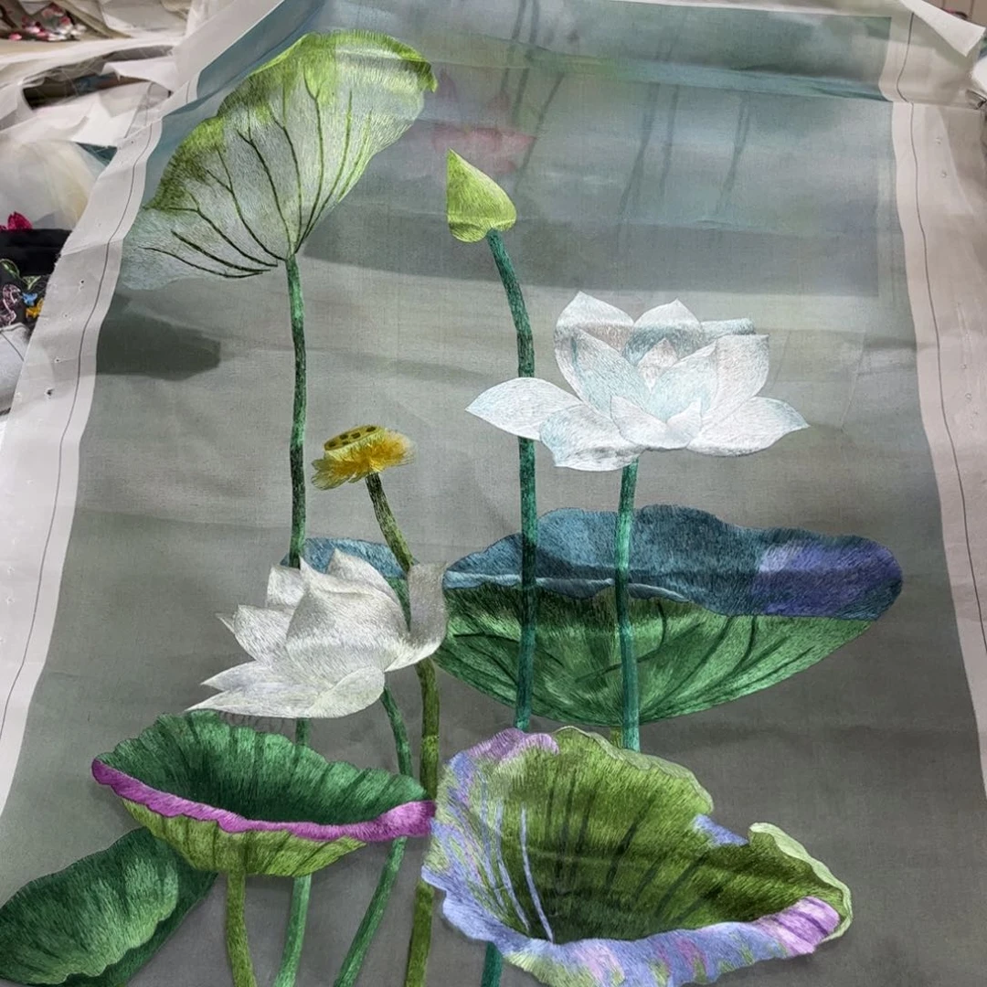 刺绣纯手工制作工艺制作