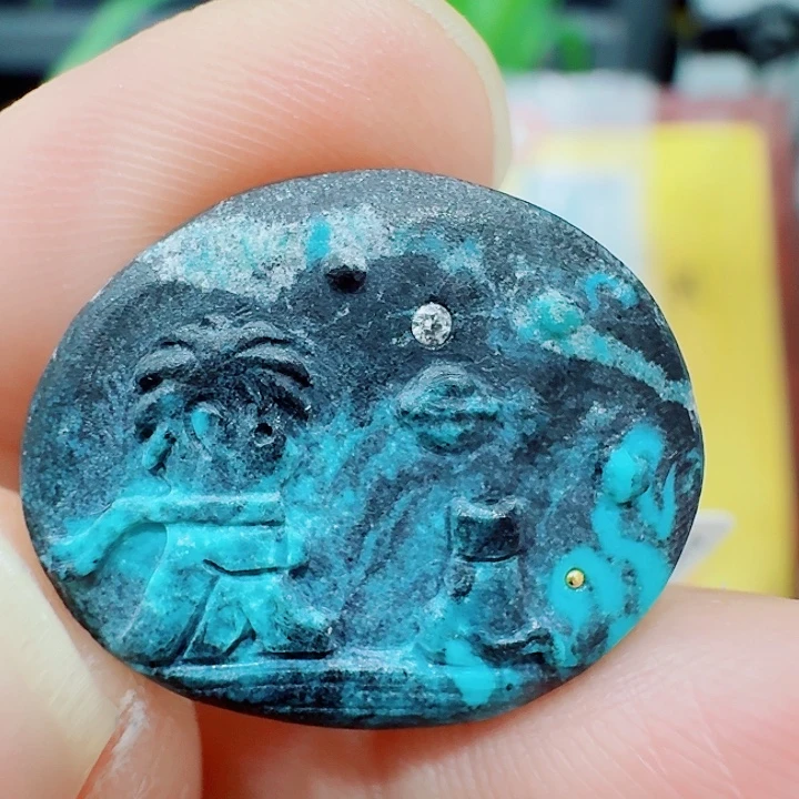 绿松石未镶嵌配饰