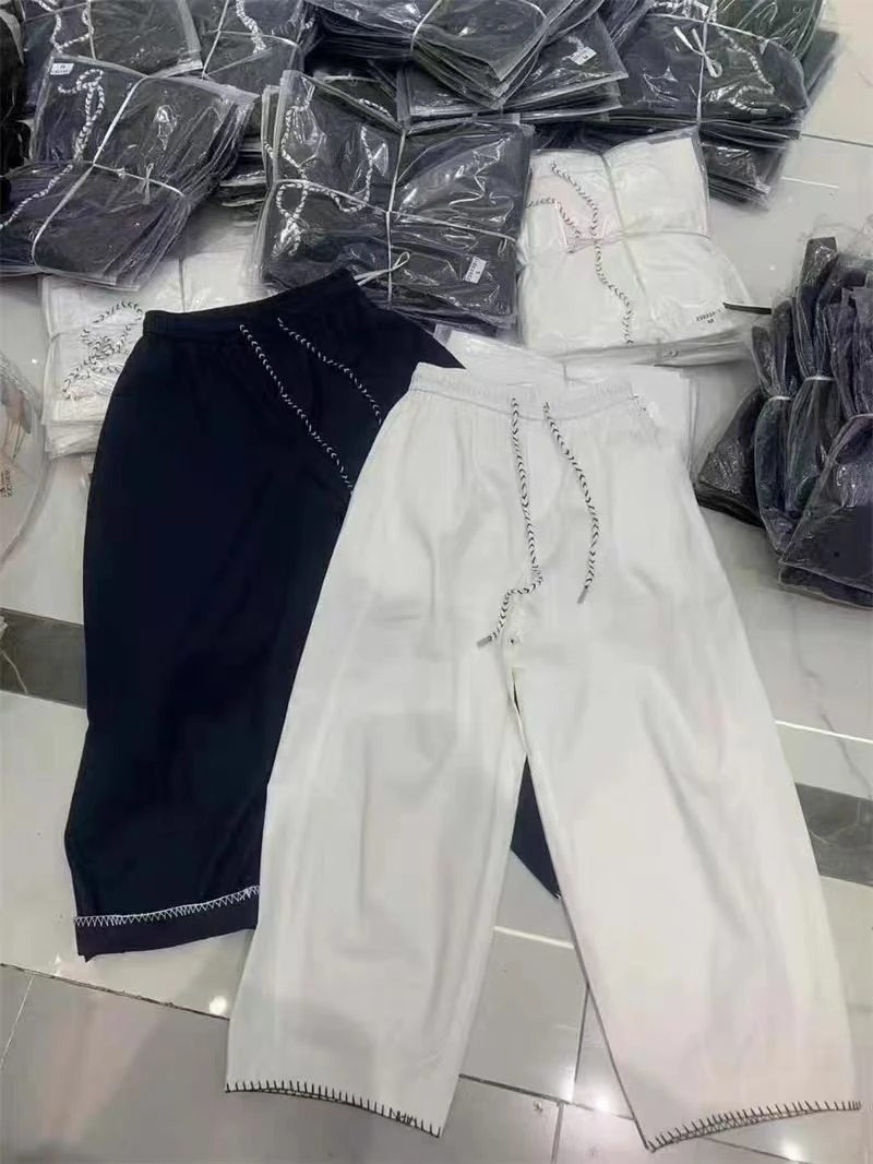 1161松紧抽绳休闲裤