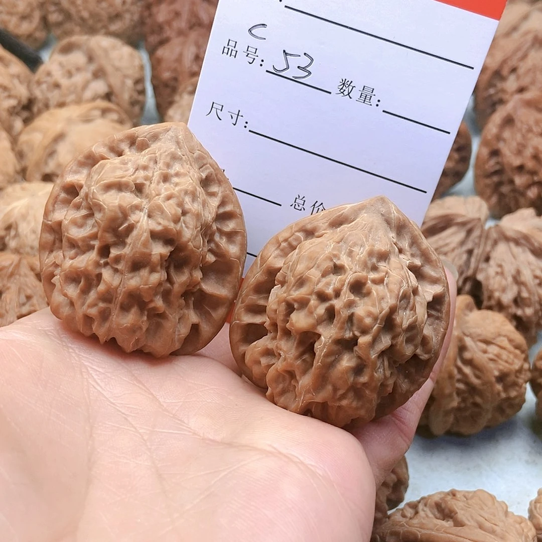 把件桃核53号龙娃40尺蜡皮