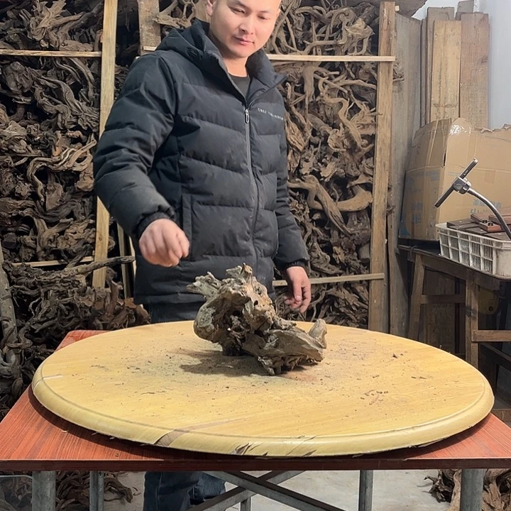 木鱼缸造景根雕艺术128