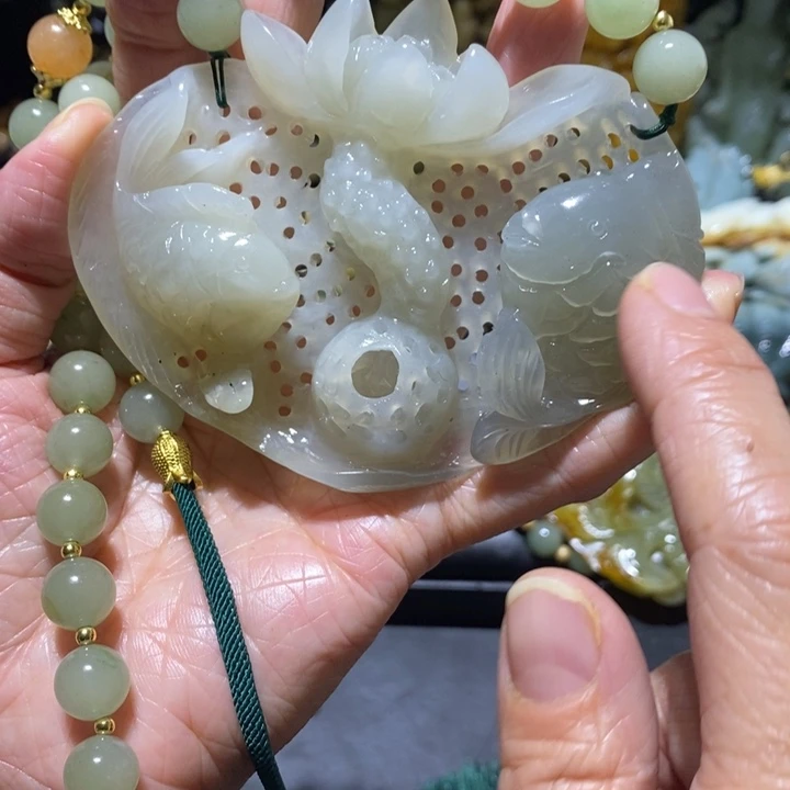 岫玉岫玉吊坠未镶嵌