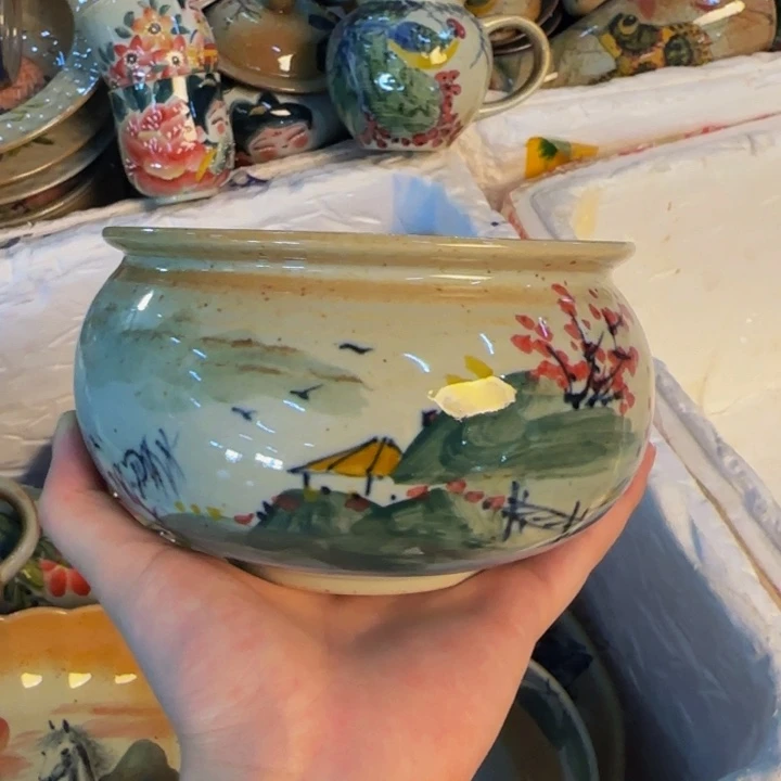 瓷片景德镇陶瓷手工手绘