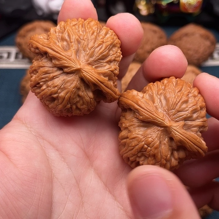 文玩核桃把件球白41