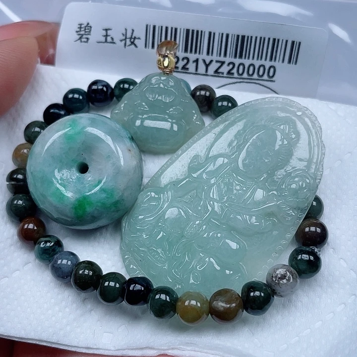 吊坠(不含链)未镶嵌翡翠