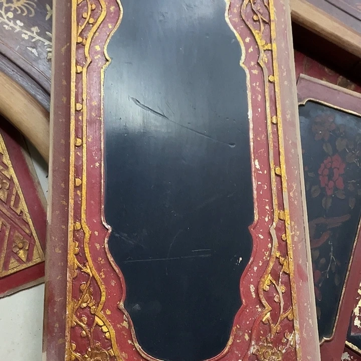 一***愚香榧木老木雕花板老木雕花板