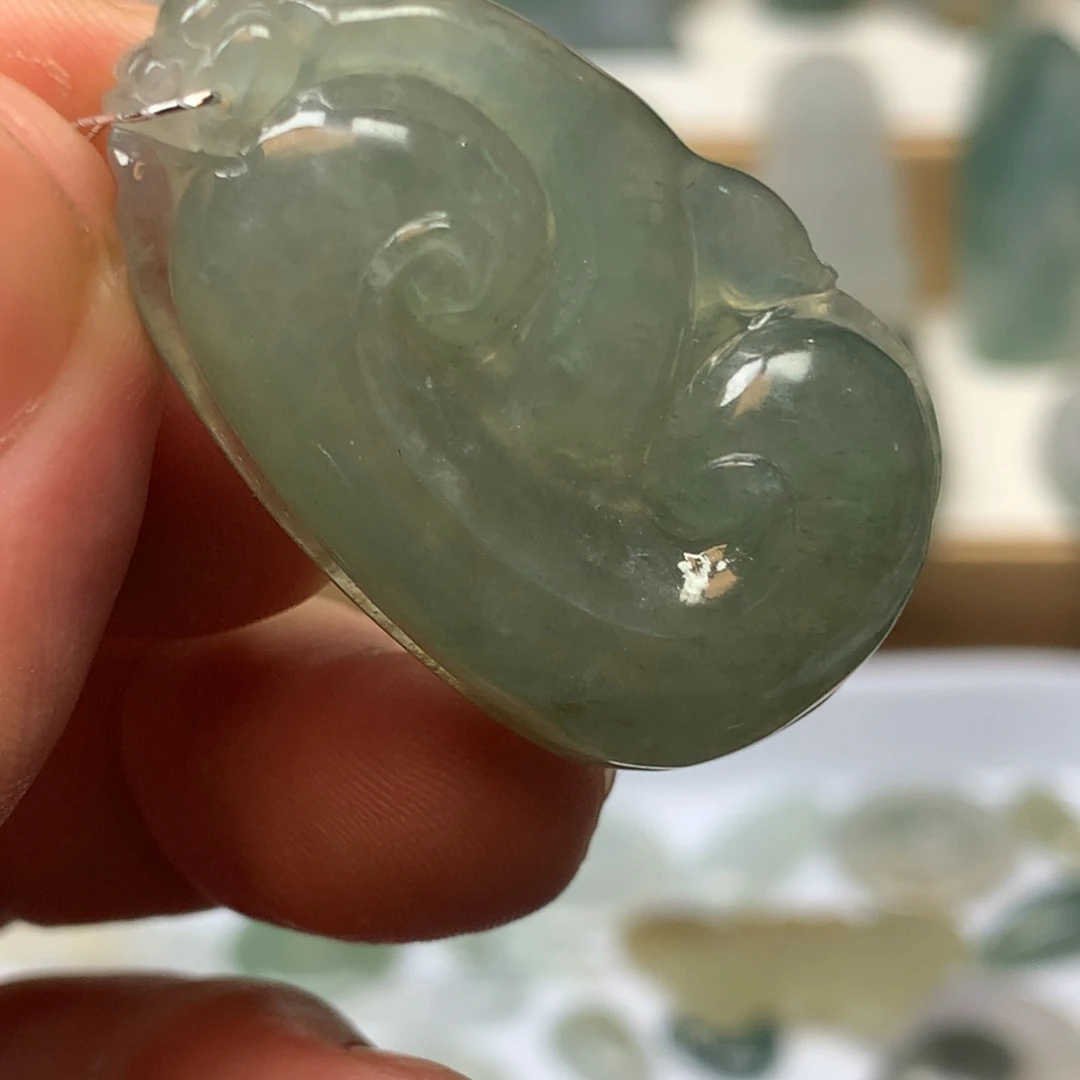 定制翡翠未镶嵌翡翠吊坠翡翠挂件